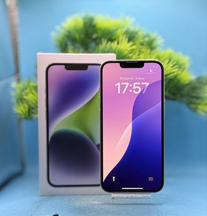 Apple iPhone 14, 128GB, 6GB RAM, 5G, Purple