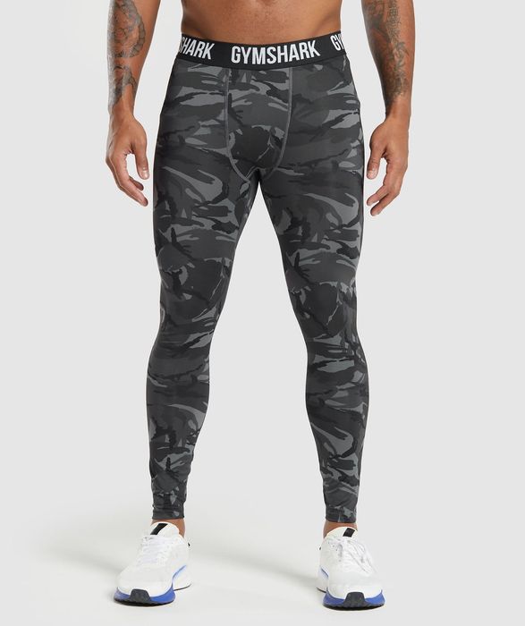 Gymshark Camouflage Tights оригинален клин M спорт фитнес тренировки