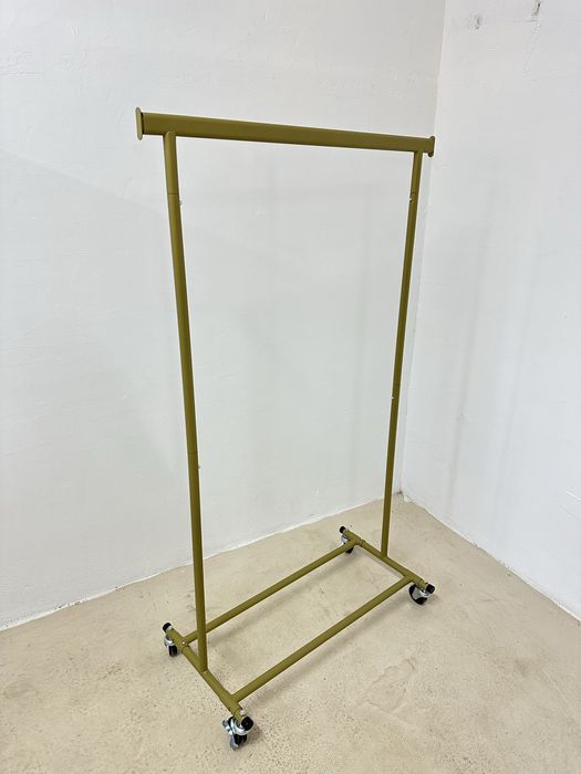 Етажерка за дрехи с разтегателна горна релса SONGMICS, на колела