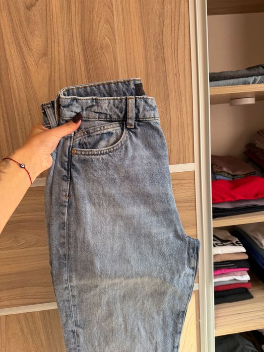 Дънки Zara висока талия
