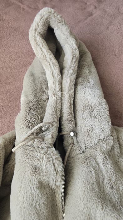 Яке бомбър Зара Zara bimber Alpha вълк косъм две лица двулицево