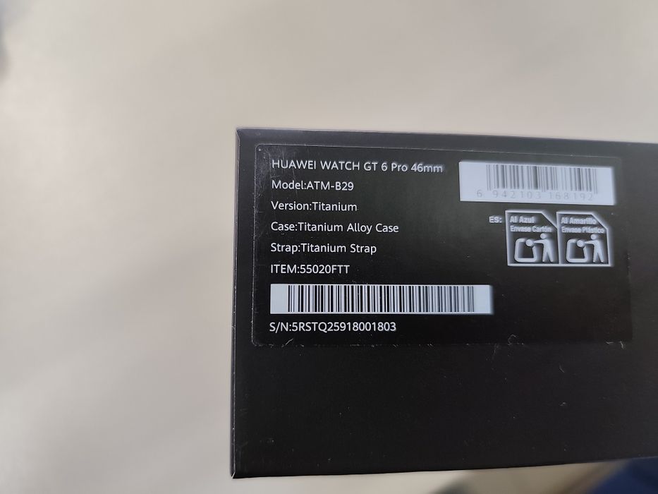 Huawei watch GT6 Pro