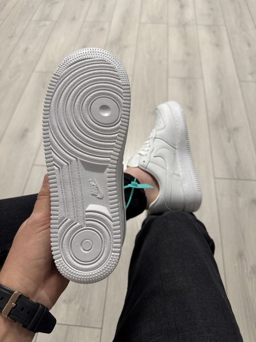 Adidasi Unisex Nike Air Force 1 Full Alb!