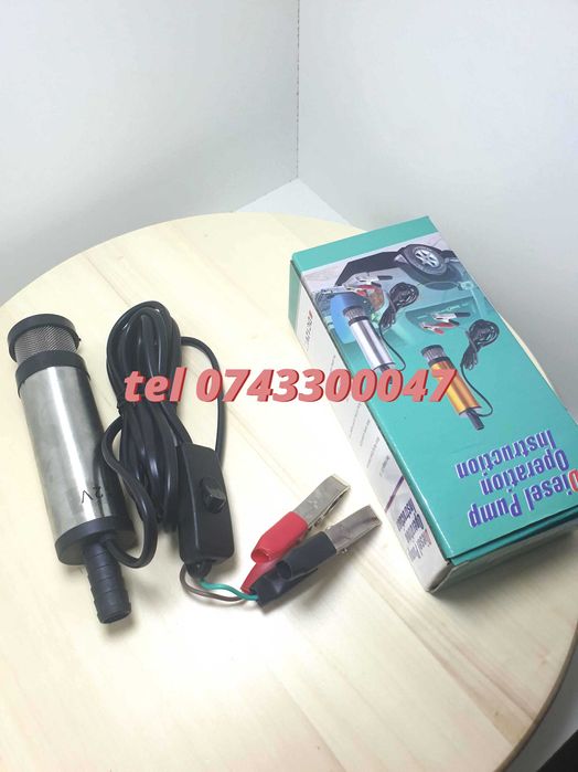 Pompa L/min, Electrica Auto Submersibila 12V, 30 45Mm, 8500Rpm