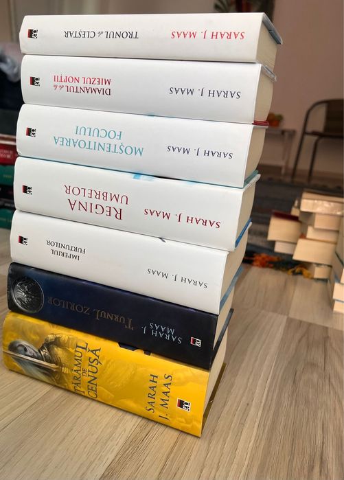 Seria completa Tronul de Clestar1-7 (editie cartonata)