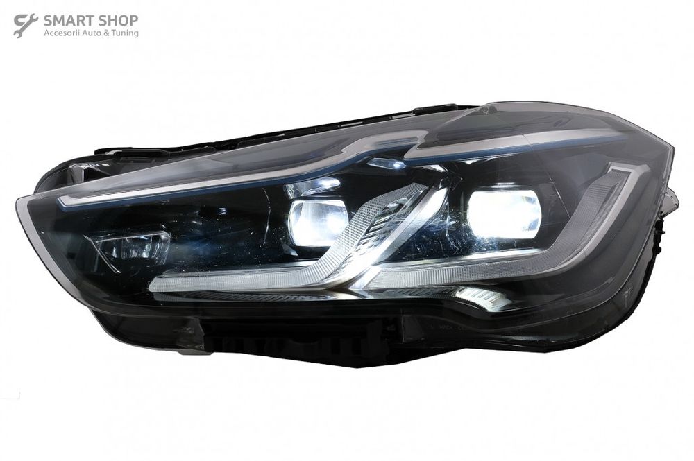 Faruri Full LED BMW X1 SUV F48 (2015-2020) Conversie de la Halogen la
