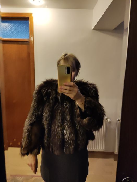 Vand haina blana vulpe argintie