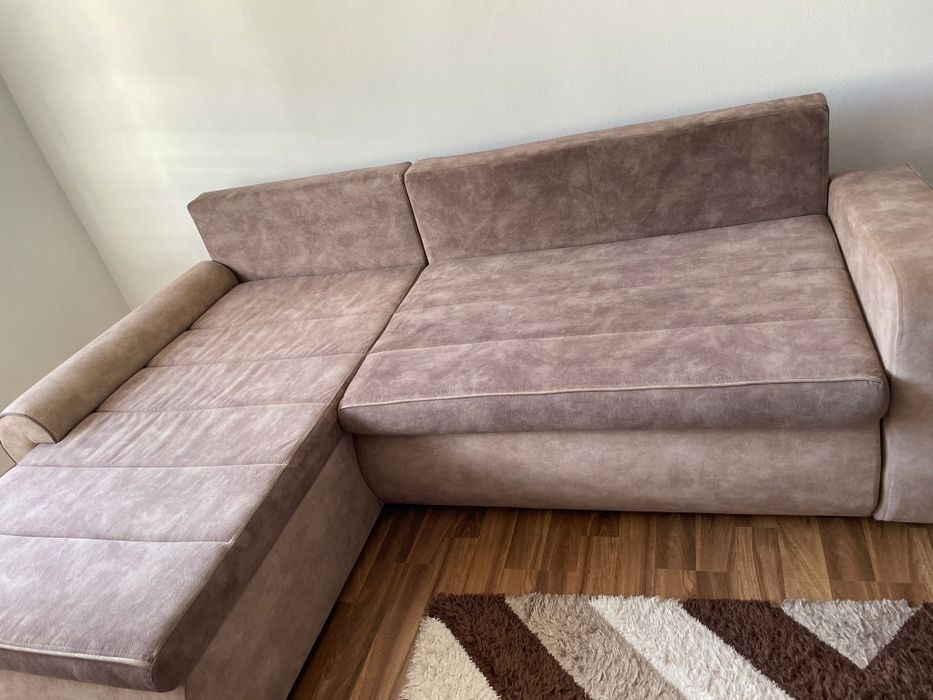 Vând Colțar Maro Deschis