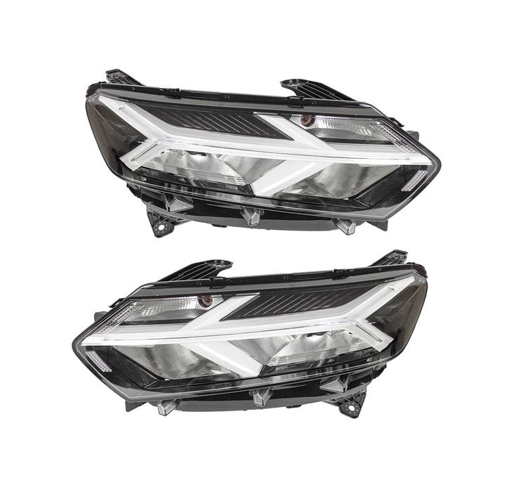 Фарове Фар за Dacia Jogger 2022 - 2026 / Дачия Джогър LED с мотор и бяла рамка
