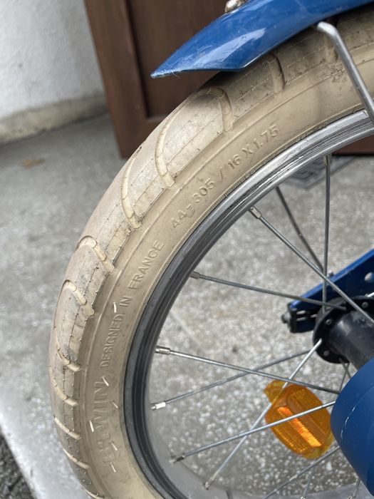 Bicicleta BTWIN City 900 copii roti 16 3-6ani