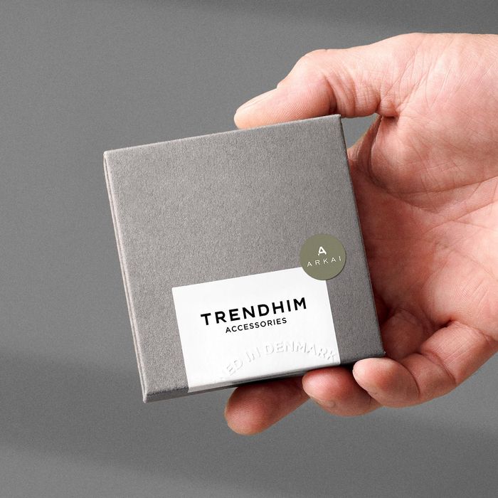 Мъжко стоманено  колие Trendhim, камък тигрово око