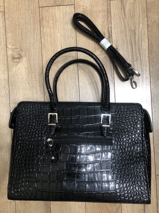 Сумка тоут кожаная