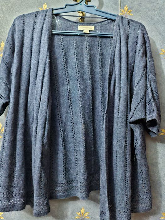 Charter club летний кардиган хб