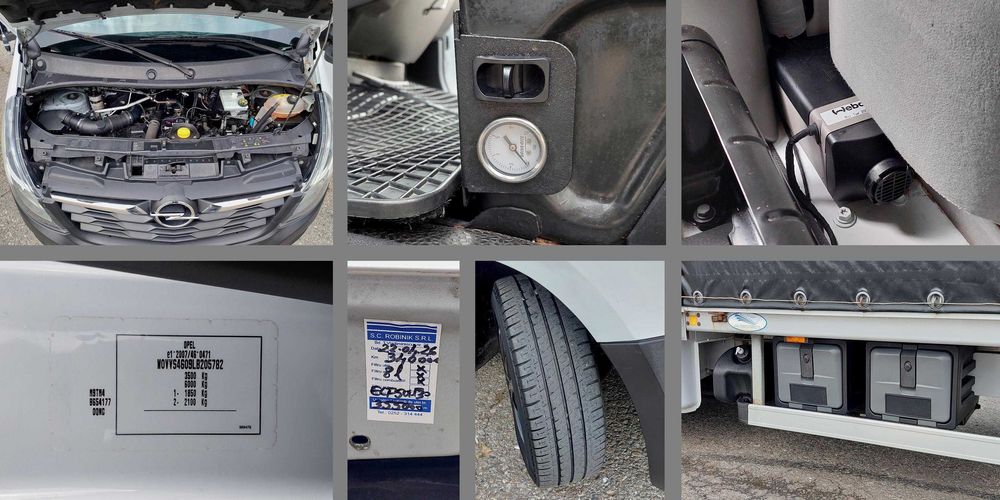 OPEL Movano Renault Master 2.3cdti 180cp E6 *2021* Prelata 8 Paleti/Pat/Webasto/Navi