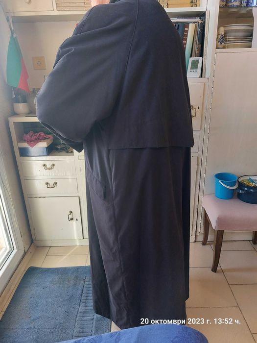 Палто дамско черно