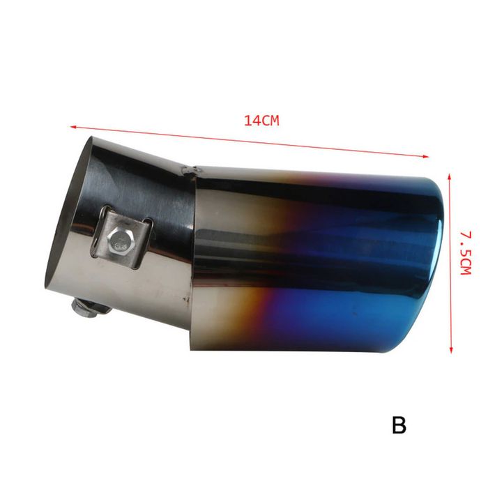 Универсален тунинг накрайник за ауспух за Кола-автомобил-джип-ван