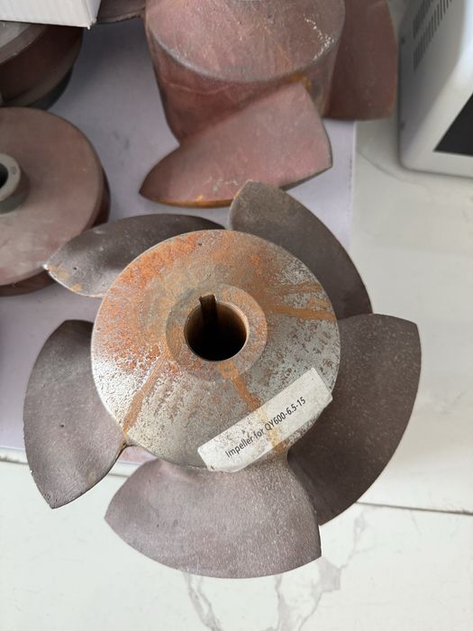 Shimge QY nasos 11 kvt krilchatka насосларга крыльчатка крилчаткалар