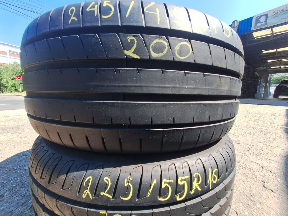 Cate 1x anv vara 225/55r16 Pirelli  si 245/45r18 Goodyear  Montaj Gratuit