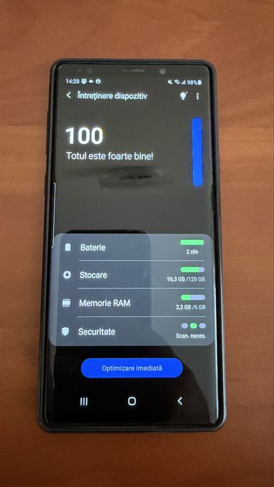 Samsung Galaxy Note 9 purple, stare foarte buna