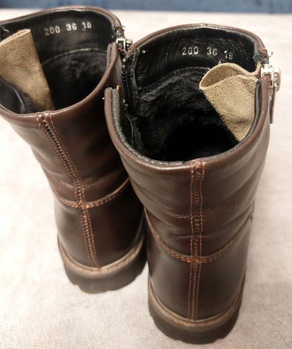 Ghete Demalis din piele naturală