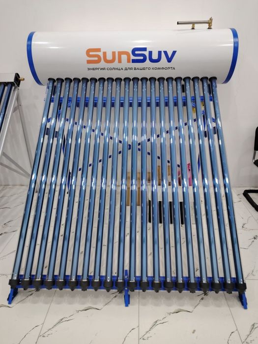 Quyosh Suv isitgichlari 200litrli bosimsiz “Sun Suv” ishlab chiqaruvch