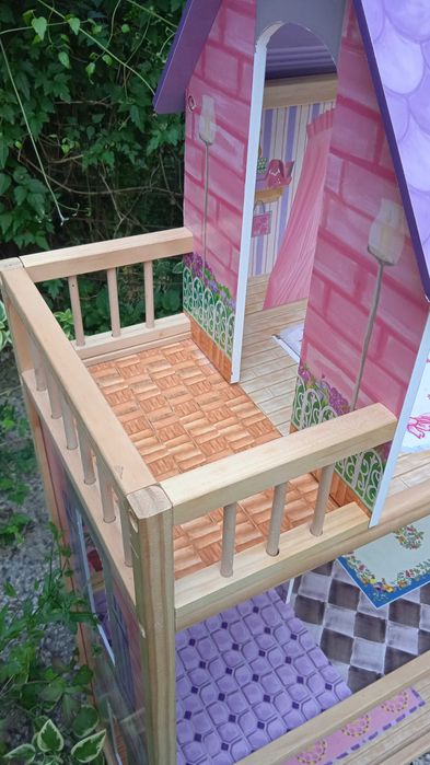 Детска дървена къща за кукли Kid Kraft