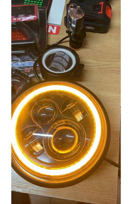 Фара, габариты, поворотники