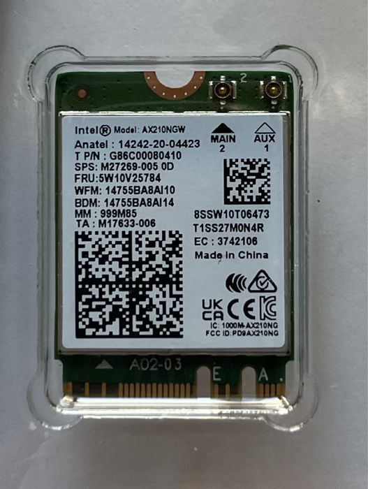 Intel AX210/AX211/AX411-wifi 6e