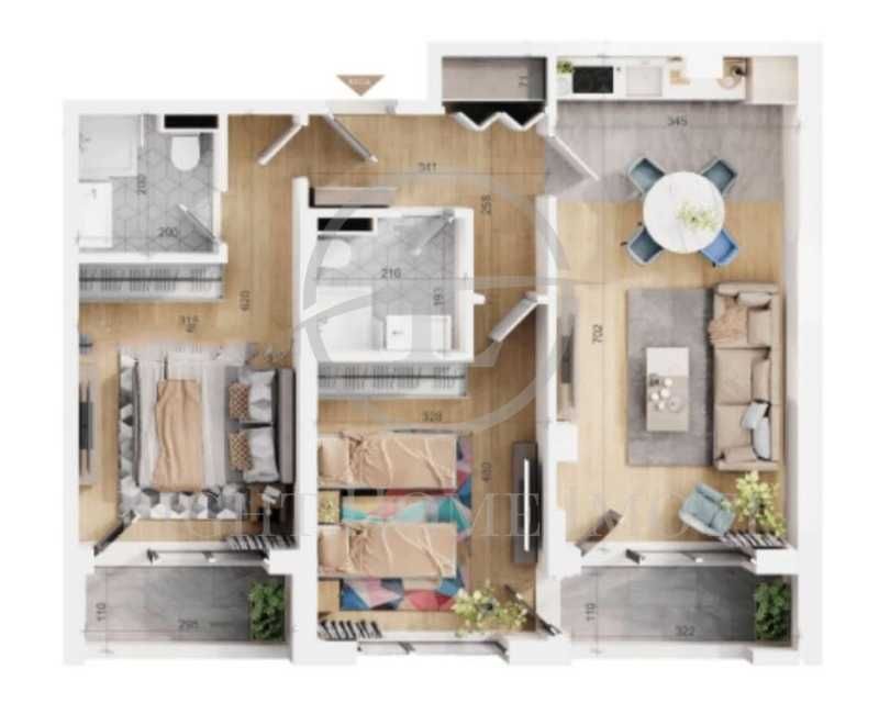 Продава се Тристаен апартамент в Пловдив, Тракия - 106 кв.м за 1925 €/кв.м - Снимка #12