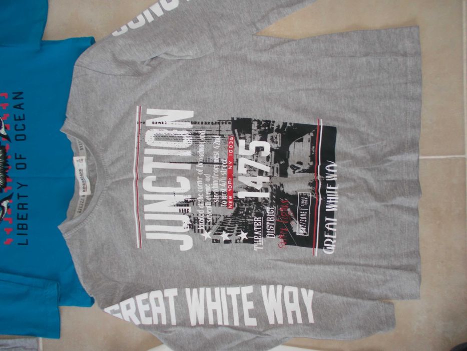 блузи с дълъг ръкав за момче 9-10 години