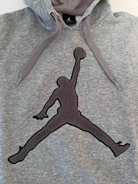 Hanorac bărbați Nike Air Jordan original cu logo Jumpman din chenille, mărimea S