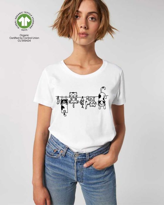 Дамски Тениски с котки