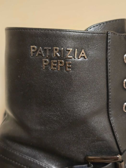 Patrizia Pepe оригинални дамски боти от естествена кожа