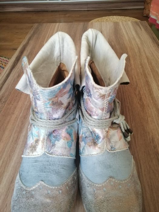 Botine din piele made in Italy