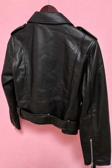 Дамско кожено яке ZARA – размер L/XL