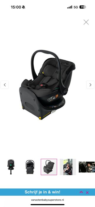 Столче за кола Jacky Pro 360°