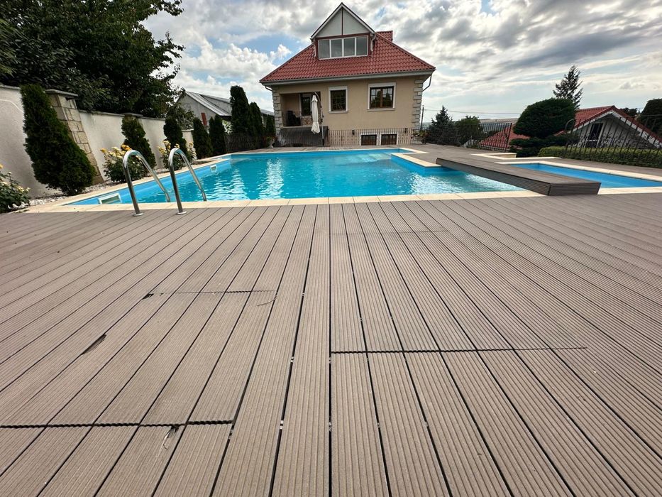 Casa S+P+E+M cu piscina