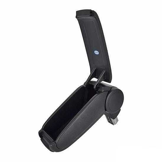 Подлакътник Барче черна кожа за Audi A3 8L, 1996-2003 г.