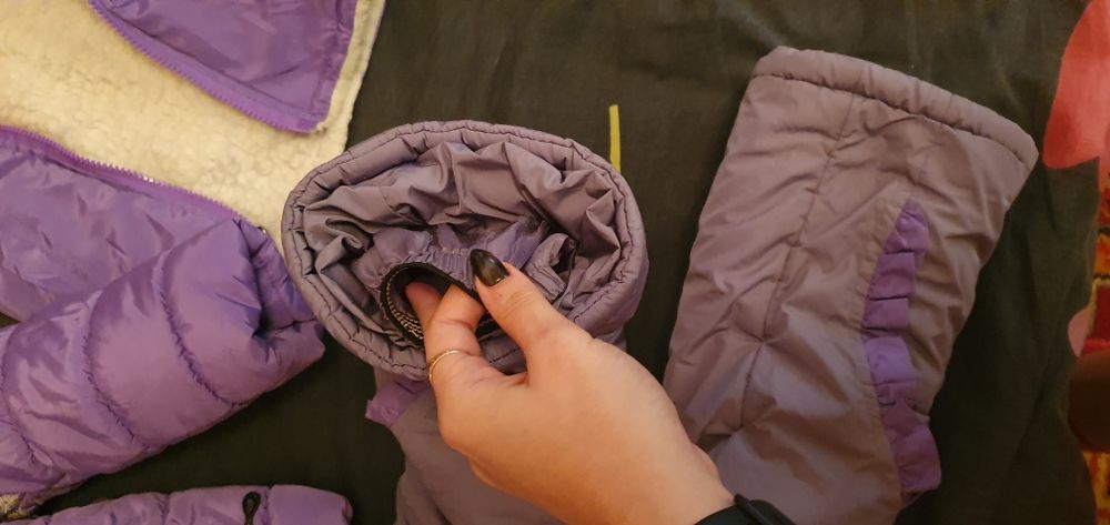 Зимний комплект на девочку