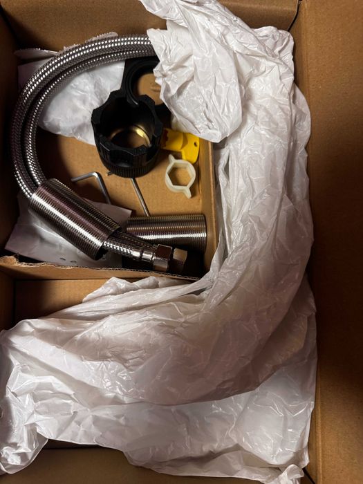 Baterie lavoar inalta, Ramon Soler, Odisea, fara ventil, crom lucios