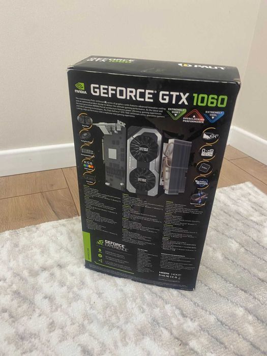 Видео карта GTX 1060 Palit на 6g JetStream