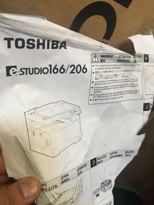 Продам принтер Toshiba e-STUDIO 166/206; формат A-3