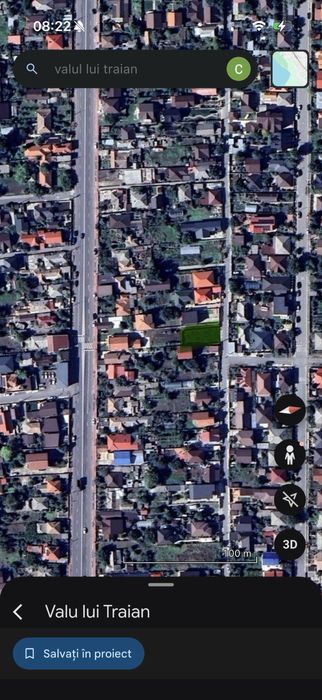 Teren de vanzare 300mp Valul lui Traian