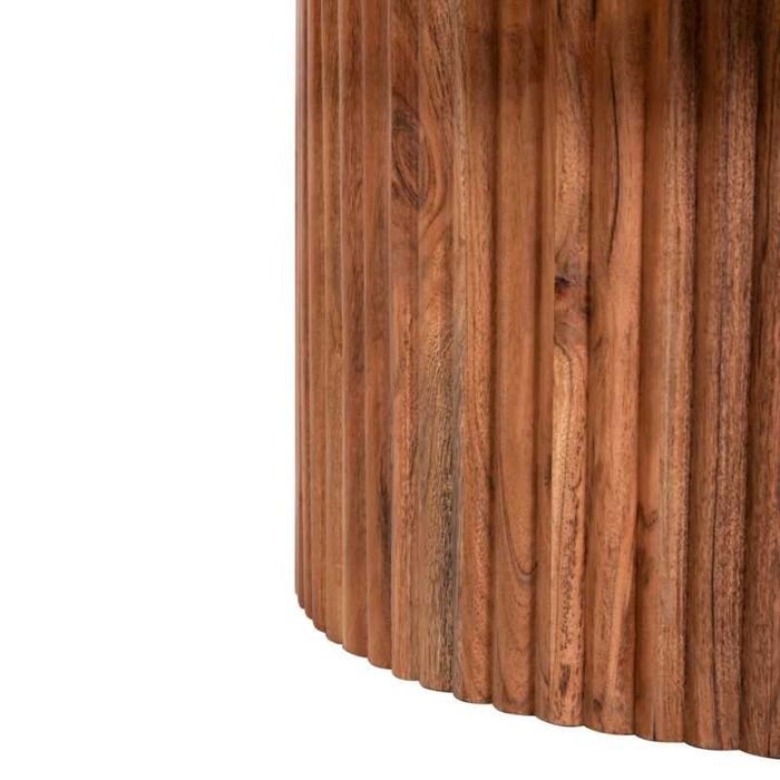 Маса, RANNE HM9694, Натурален, Дърво, 80х38см.