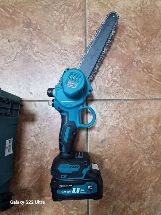 Minidrujba Ferăstrău Electric TOP HELPER 36V cu ungere lant