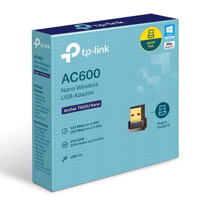 Wi-Fi адаптер TP-Link Archer T600U Nano