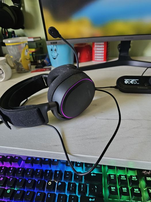 Casti gaming Steel Series Arctis pro+ Game dac