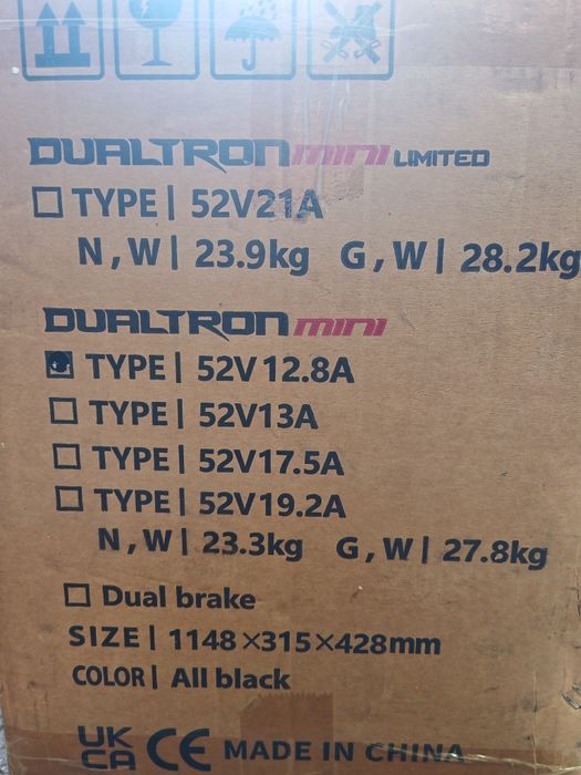 Vand trotineta electrica Dualtron originala Minimotors, SIGILATA