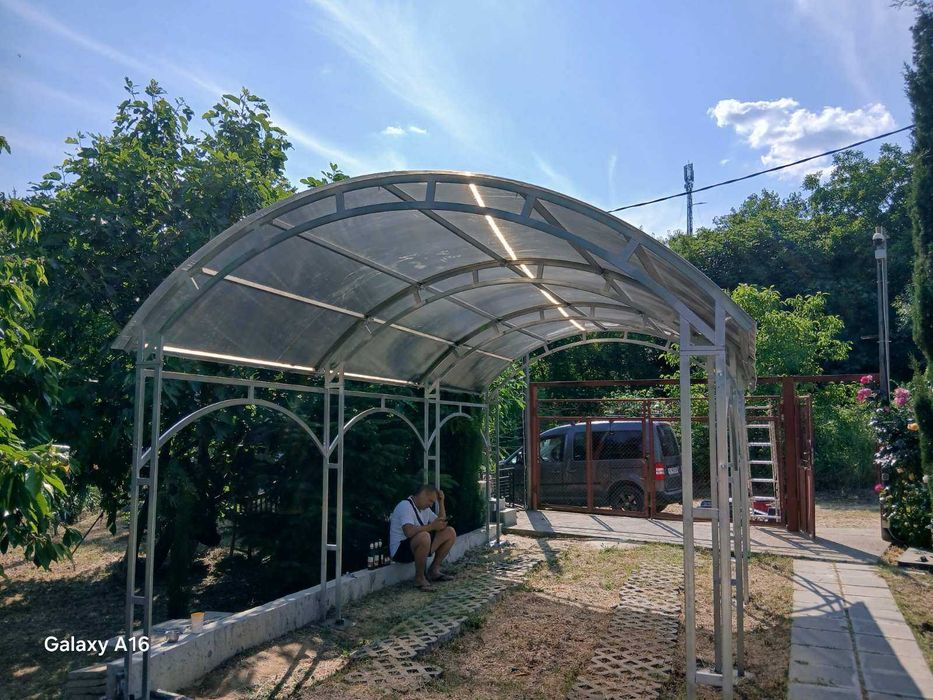 Метален навес за автомобили Primaterra Berlina