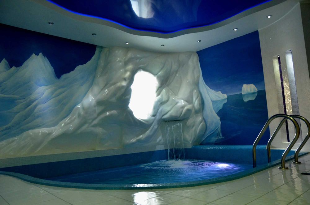 Сауна "LЁD", 7500 тенге в час.